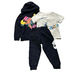 Toddler Boy Nike Jordan Sweatshirt T Shirt Sweatpants Size 4